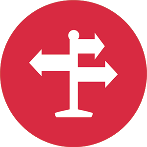 Concierge Directional Sign Icon